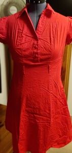 Tropical Wear Red Swing dress